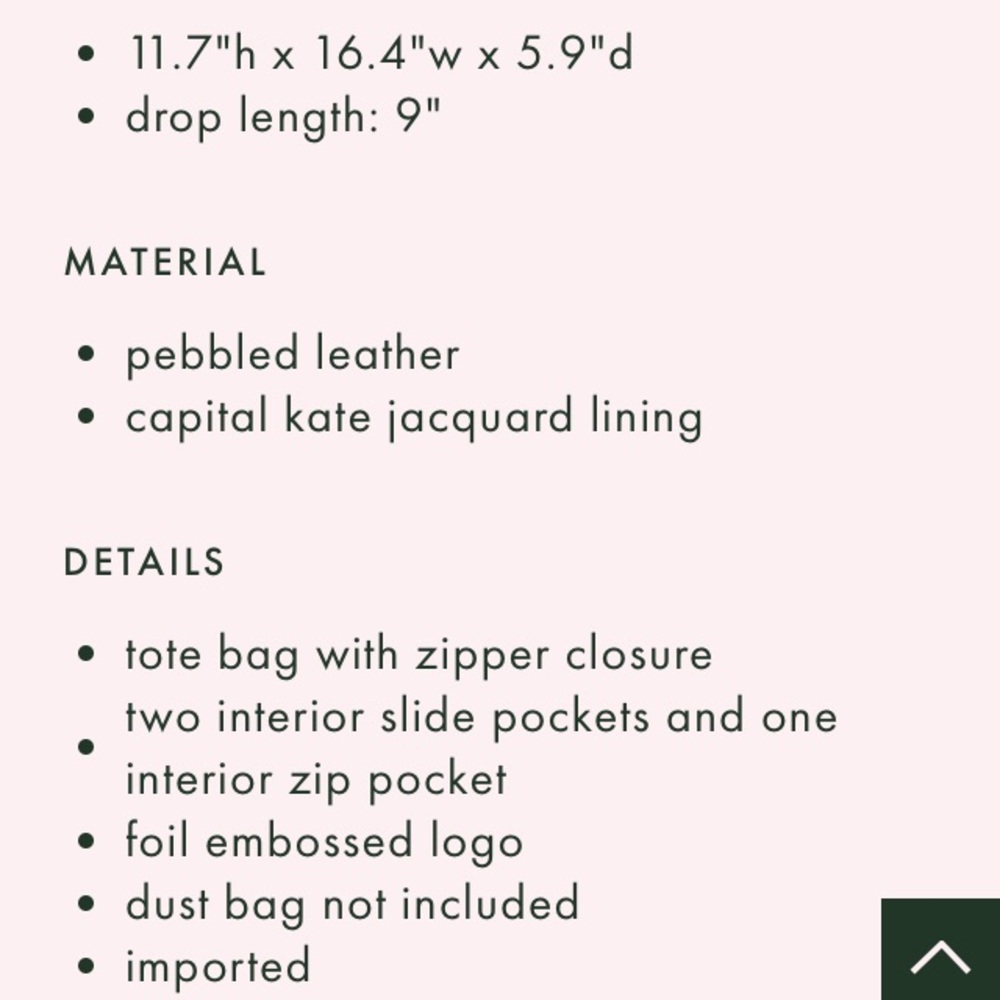 Kate Spade ♠️ NWT Black Logo Tote Bag - Picture 6 of 6